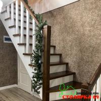 Лестница из сосны Тверь (г. Калязин)